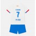 Barcelona Ferran Torres #7 Babykleding Uitshirt Kinderen 2023-24 Korte Mouwen (+ korte broeken)